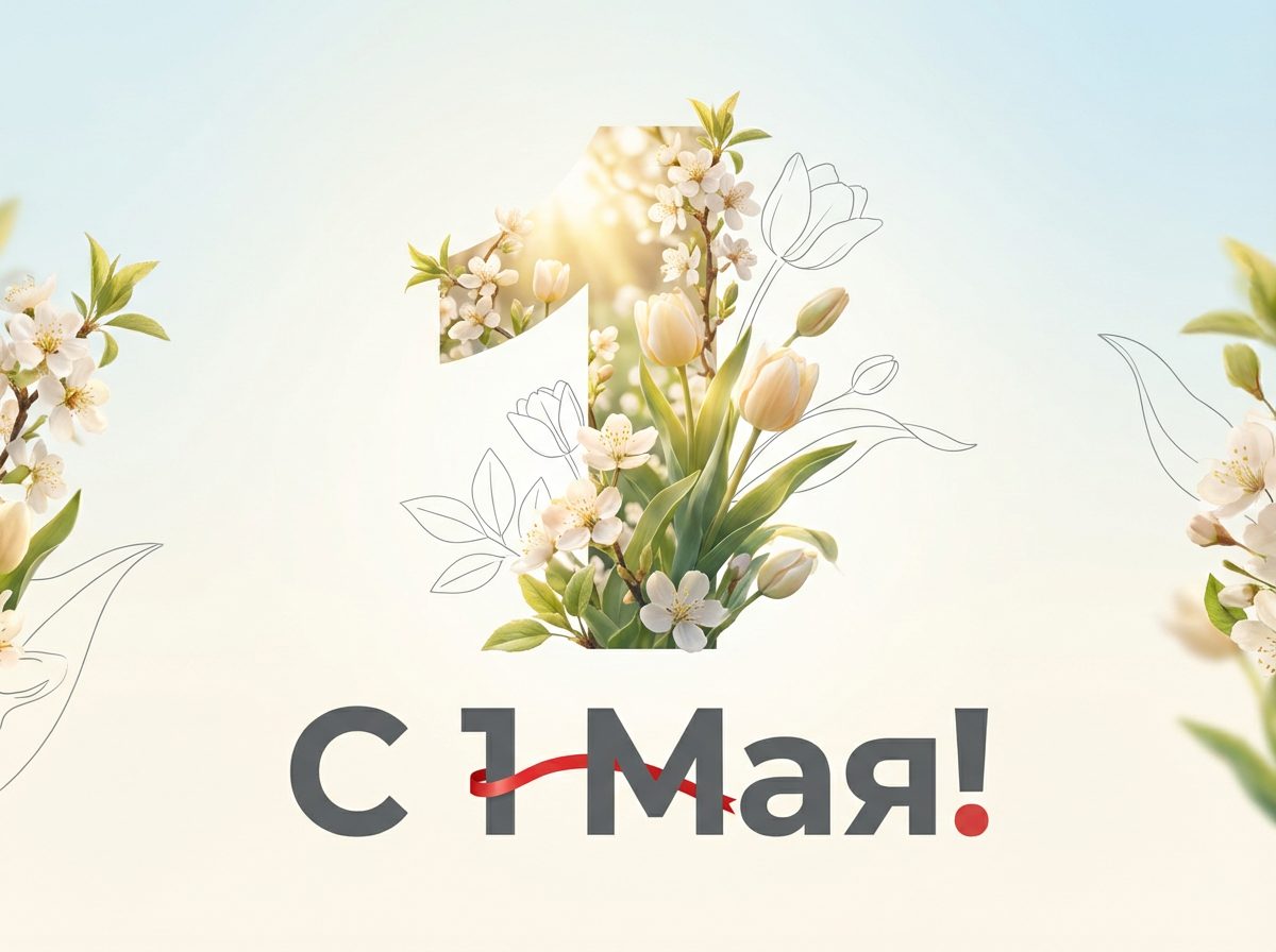 С праздником 1 Мая!